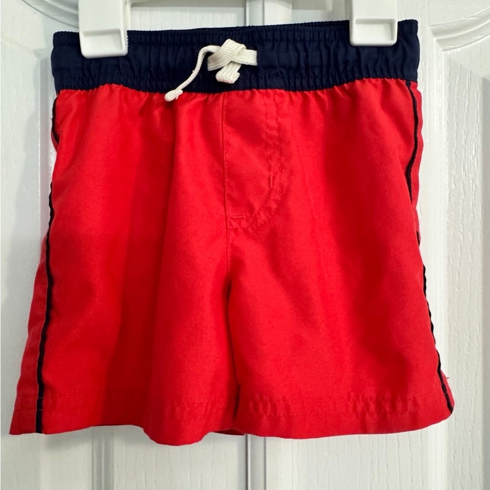 Cat & Jack Red Swim Trunks – 18 Months